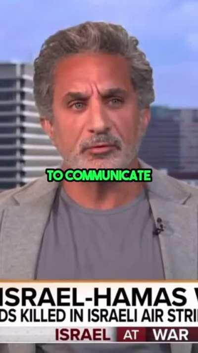 Egyptian comedian making a fool of Piers Morgan. 