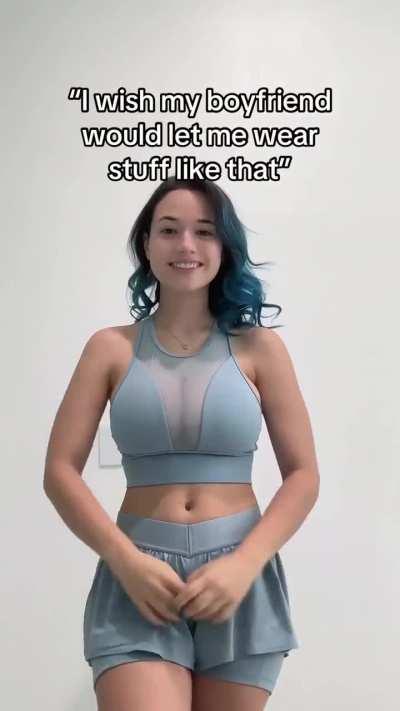 Would you let her wear stuff like that if she was your girlfriend? 🤔