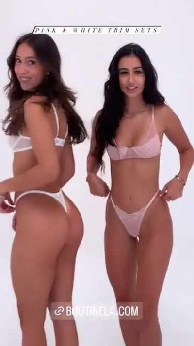 The new lace lingerie sets in action