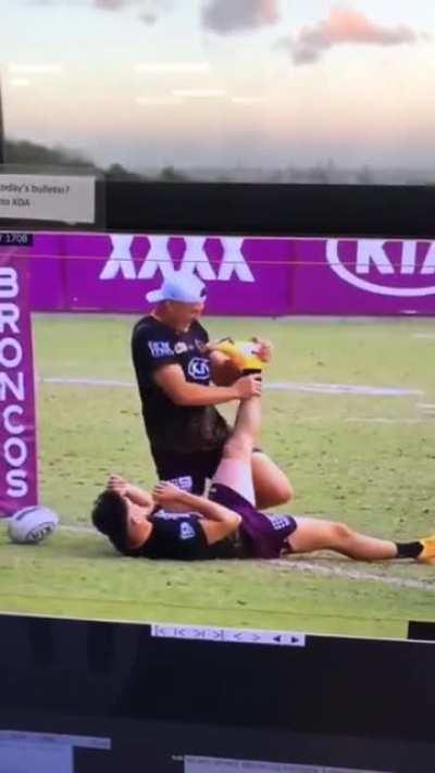 Brisbane’s Kotoni-inspired try celebration
