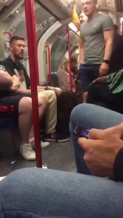 Obnoxious drunk shown the exit