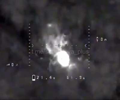 Ukrainian heavy drone bomber targets Russian infantry near Verbove, Autumn 2023