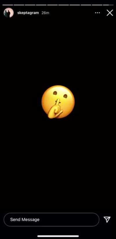 Skepta posted a snippet on his story! Possible additional verse?