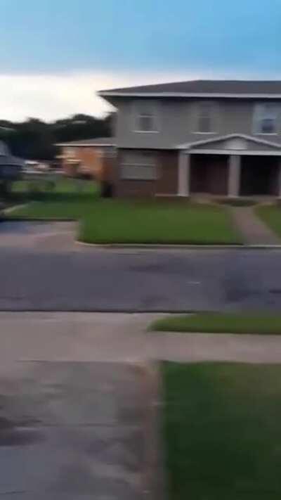 Video footage of a shootout that occurred at the Gibbs Village apartments in Montgomery, Alabama.