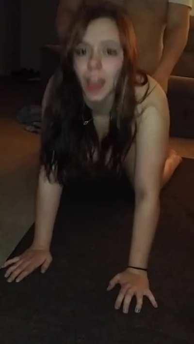 Daddy's girl being used