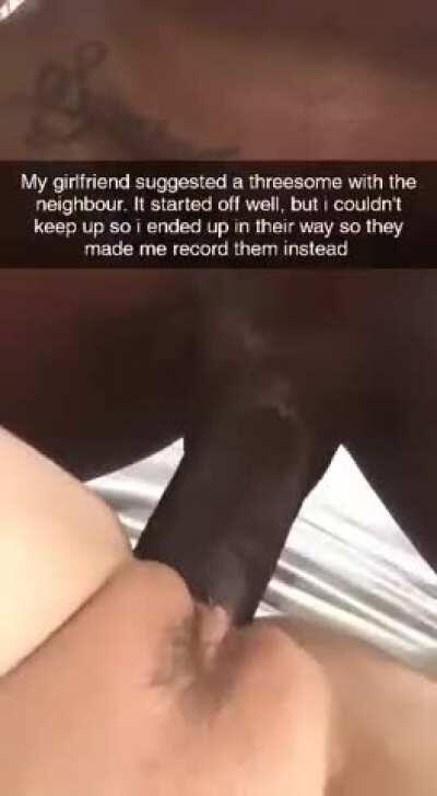 My wife seems to have forgotten what a threesome is. Everytime she has one she sometimes doesn't even acknowledge me or worse even invite me in the room.