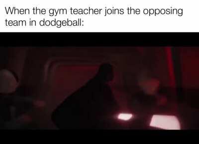 You’re no match for him