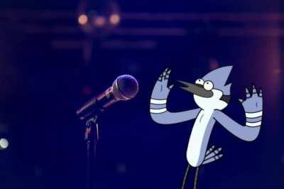 Regular show - The night begins to shine