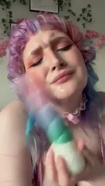 [OC] - Messy lil cumslut 