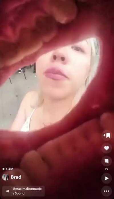 Blursed camera mouth