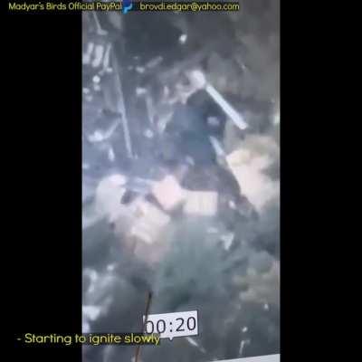 Madyar - UA drone recon. 25 min recon and artillery coordination - PART 2. Morning of 16 Jan. Soledar. Subtitled