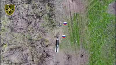 Footage by the Ukrainian 28th Mechanised Brigade shows another Russian motorbike assault near Toretsk, Donetsk Oblast.