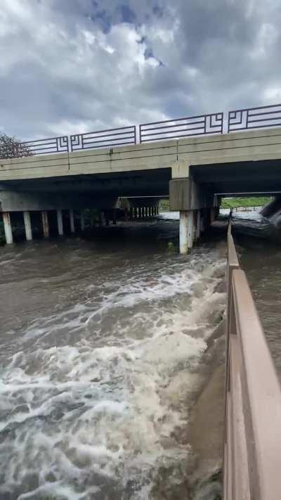 Cascade Creek under Civic Center Drive