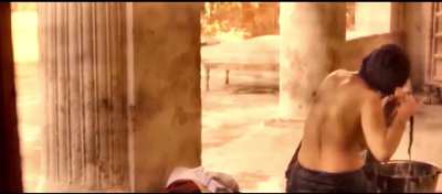 Tisca Chopra hot topless bathing side-boob scene from French movie ‘Le Secret De Kanwar’ 😍