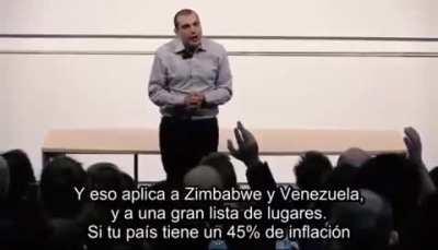 Andreas Antonopoulos hablando sobre la economía Argentina