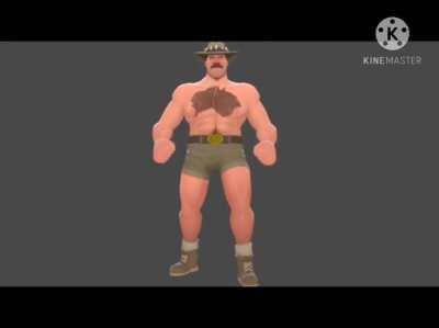 Saxton hale does not exist but I added reverb