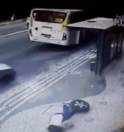 Almost dodged it...almost