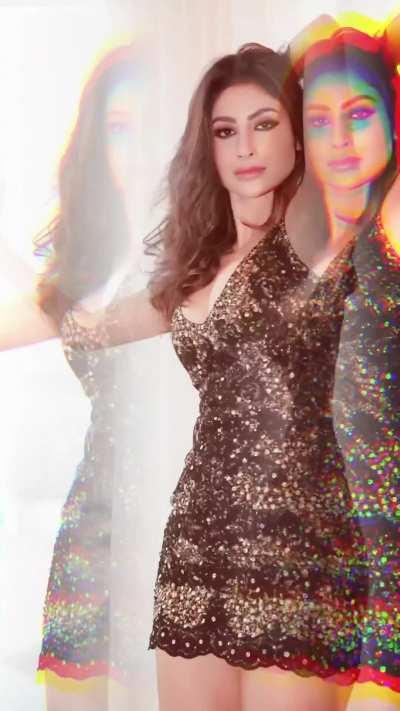 Mouni roy the hotwife preparing for the night of filming with some sexy dicks