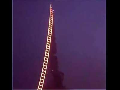 Fireworks ladder