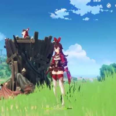 The music fits well to Amber's doll.