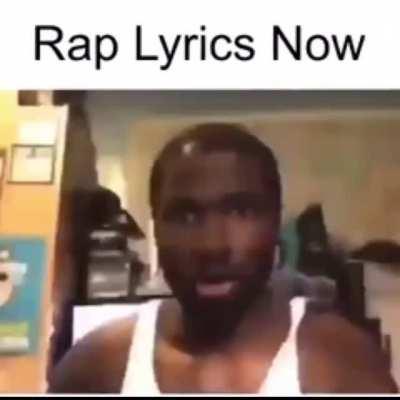 Rap lyrics Then and Now