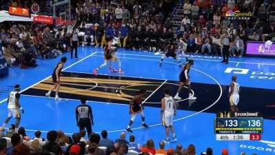 [Highlight] Warriors turn to Draymond on offense down the stretch