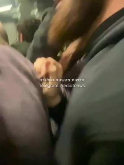 An Airport Overrun by People Looking for Jews at a Dagestan Airport (Following News an Airplane from Tel Aviv, Israel has Landed)