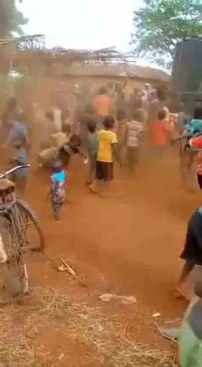 After wedding disco in my village