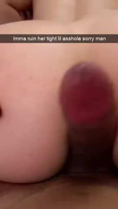 He is gonna stretch her out