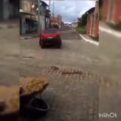 Bien facha en el rojo