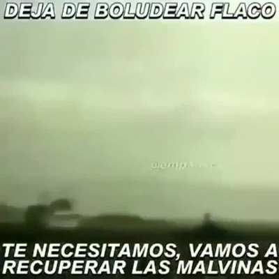 Te necesitamos pelotudo