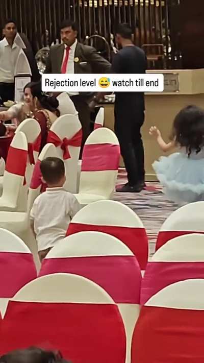 Zyada kuch nai bas a frustrated little boy on getting rejected!!