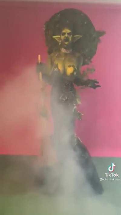 Miss Zyra Larsson after ulting the enemy botlane