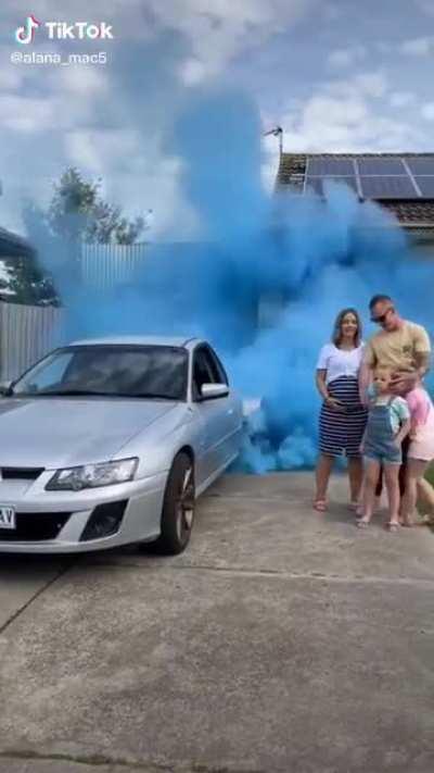 The way this asshole twists his daughters head to look....