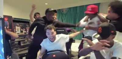 Nigga kai got manhandled