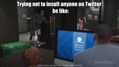 Trying not to insult anyone on Twitter be like: