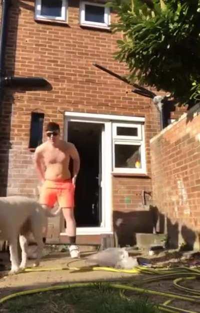 Lifting weights gone wet