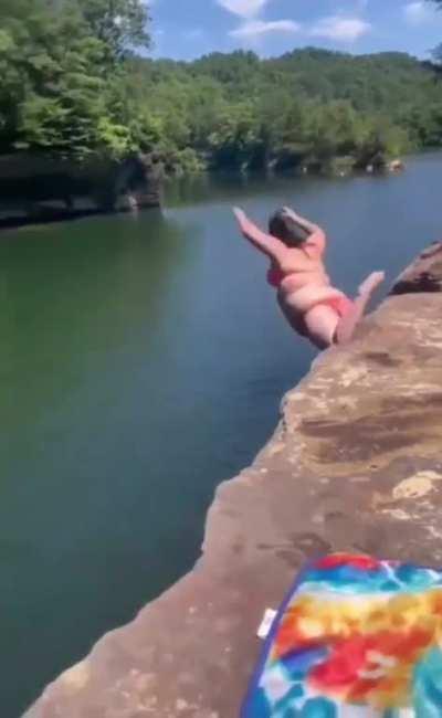 HMF while I roll off this cliff
