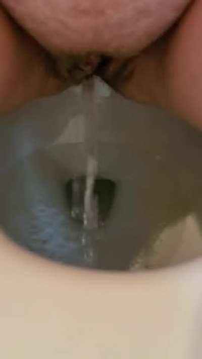 Close Up Hairy Pussy Peeing GIF by classyslut98