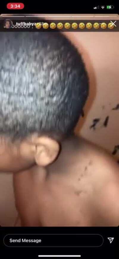 Lil N tried to give himself a cut 😂