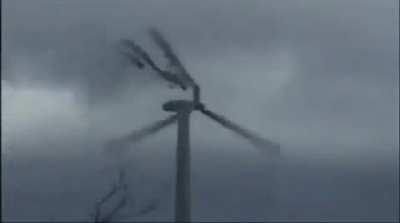 Wind turbine go boom