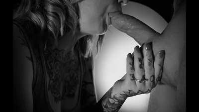 Blowjob photoshoot warm up (OC)