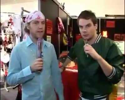 Nils und Ede auf der Erotikmesse Köln