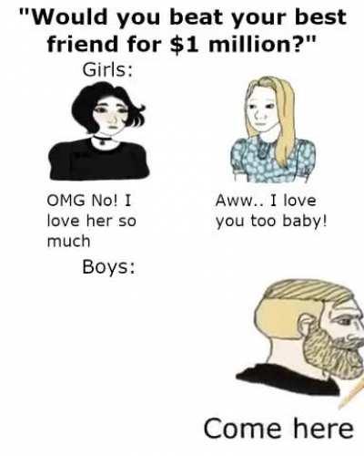 Beat the shit out of him