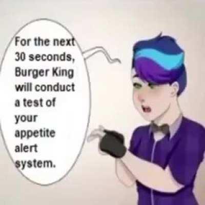 Appetite test failed