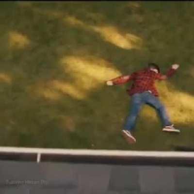 Homelander doing his thing