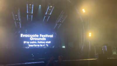 Evacuation at Wicked Oaks tonight due to thunderstorms