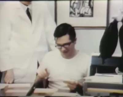 Testing the effects of pure THC in 1970