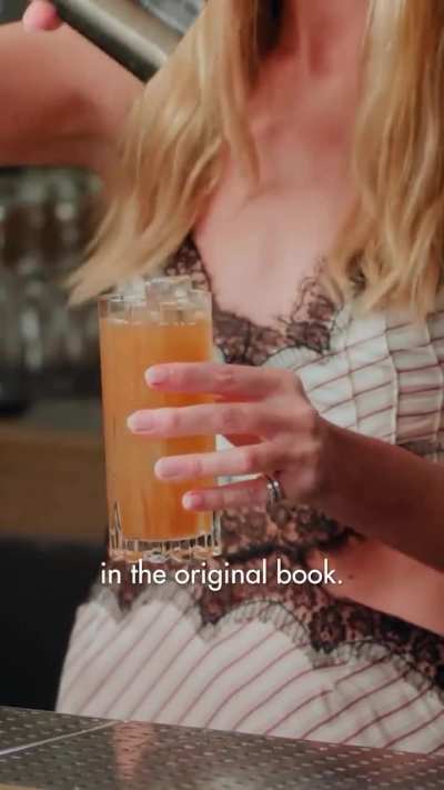 'Margot making cocktails inspired by her favourite films' - For British Vogue - IG December 2025