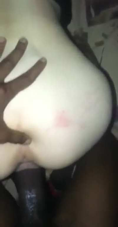 White Bitch taking Dick